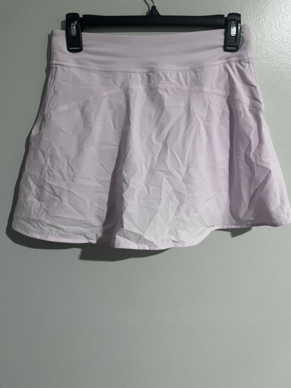 Lululemon Skort Womens S Pink Athletic Tennis Golf Stretch Pockets Gym